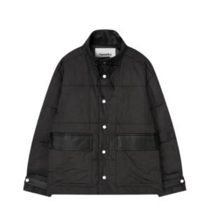 NANUSHKA MILCO TECH PARACHUTE JACKET BLACK