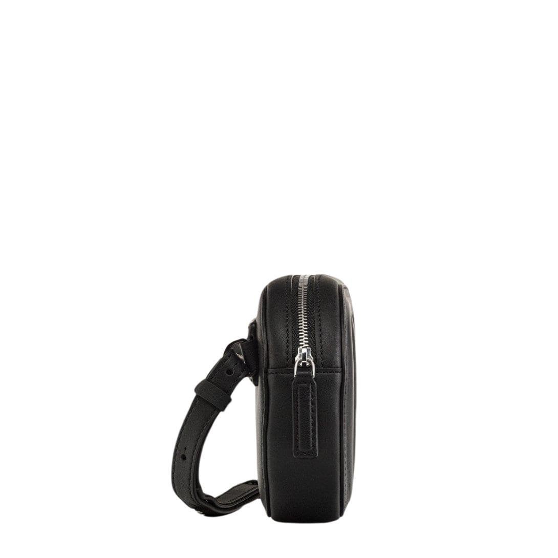 MCM MODE TRAVIA CROSSBODY POUCH IN SPANISH NAPPA LEATHER BLACK - Image 2