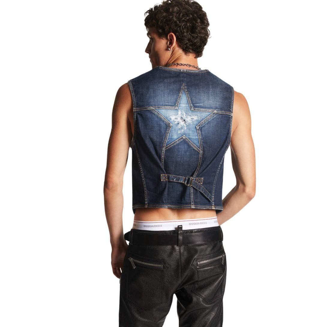DSQUARED2 DENIM VEST - Image 2