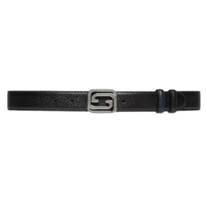 GUCCI REVERSIBLE BELT WITH SQUARED INTERLOCKING G