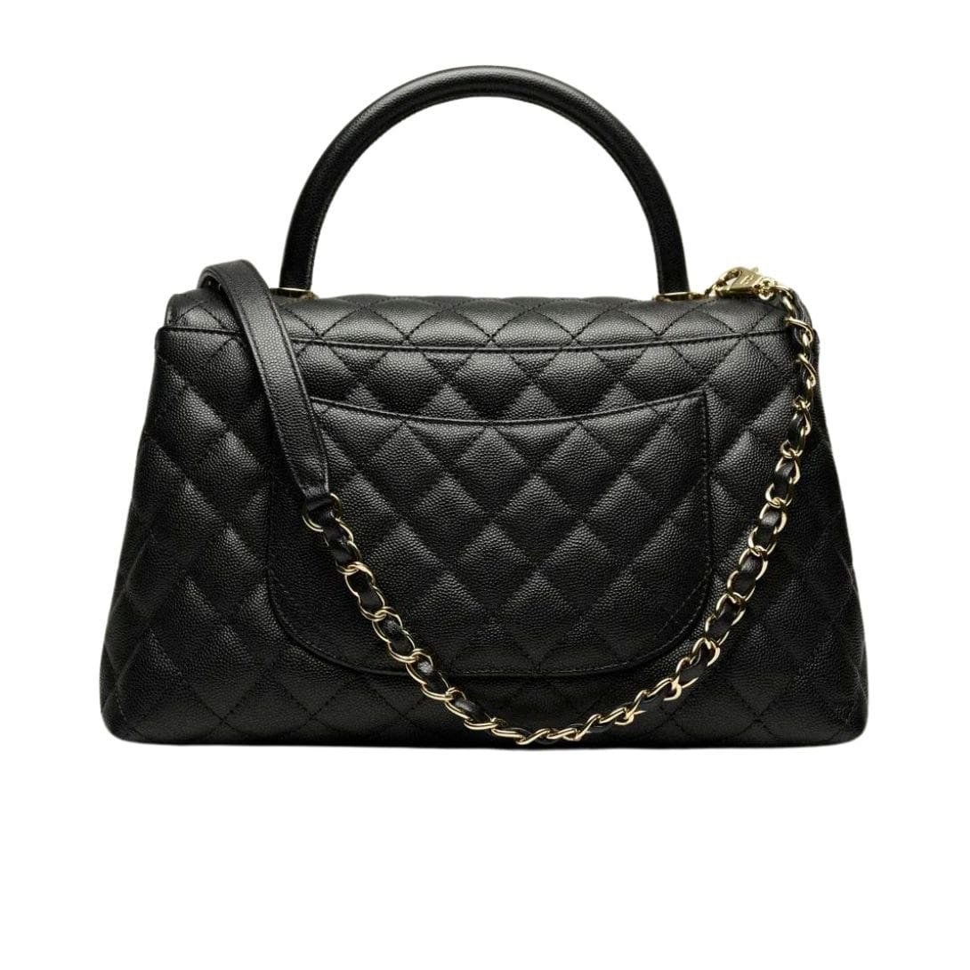 CHANEL LARGE FLAP BAG WITH TOP HANDLE - Image 2