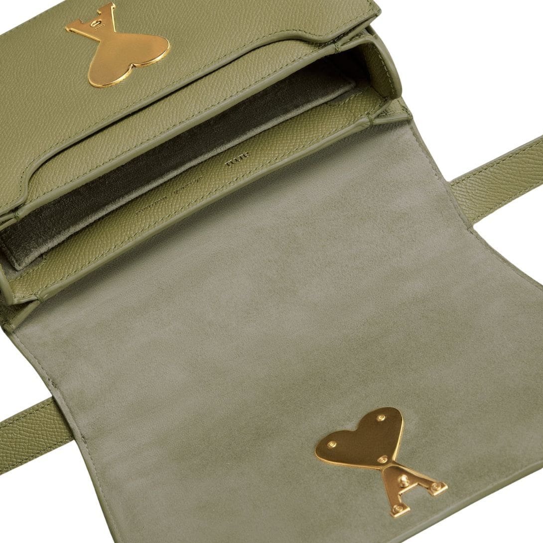 AMI MINI PARIS PARIS BAG IN OLIVE - Image 6