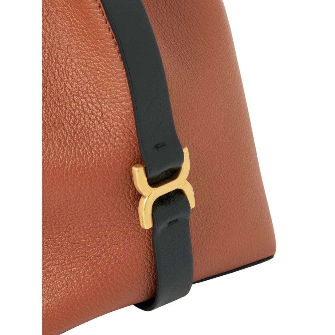 CHLOE MARCIE BUCKET BAG TAN - Image 7