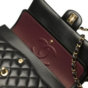 CHANEL CLASSIC 11.12 HANDBAG BLACK