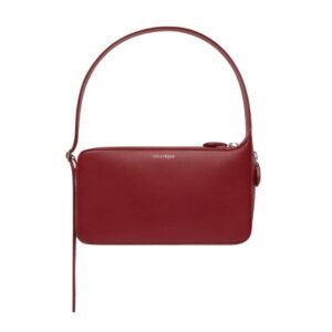 COURREGES ONE RACER LEATHER BAGUETTE