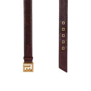 BALMAIN KARUNG LEATHER P-BELT