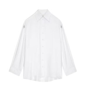 GIVENCHY SHIRT IN SILK WITH CRYSTALS