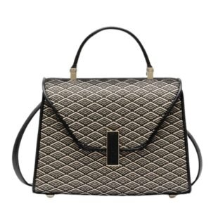 VALEXTRA ISIDE GINGKO CROSSBODY MICRO BAG