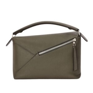 LOEWE LARGE PUZZLE BAG IN GRAINED CALFSKIN
