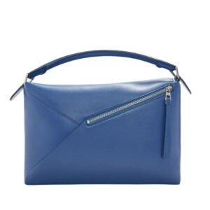 LOEWE LARGE PUZZLE BAG IN SHINY CALFSKIN