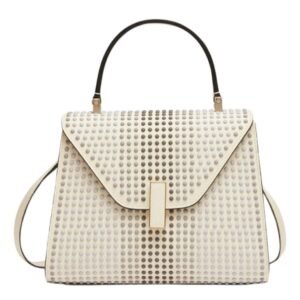 VALEXTRA ISIDE SPECKLES TOP HANDLE MINI BAG
