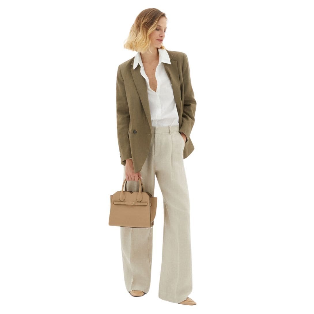 VALEXTRA MILANO TWO HANDLES MINI BAG - Image 11