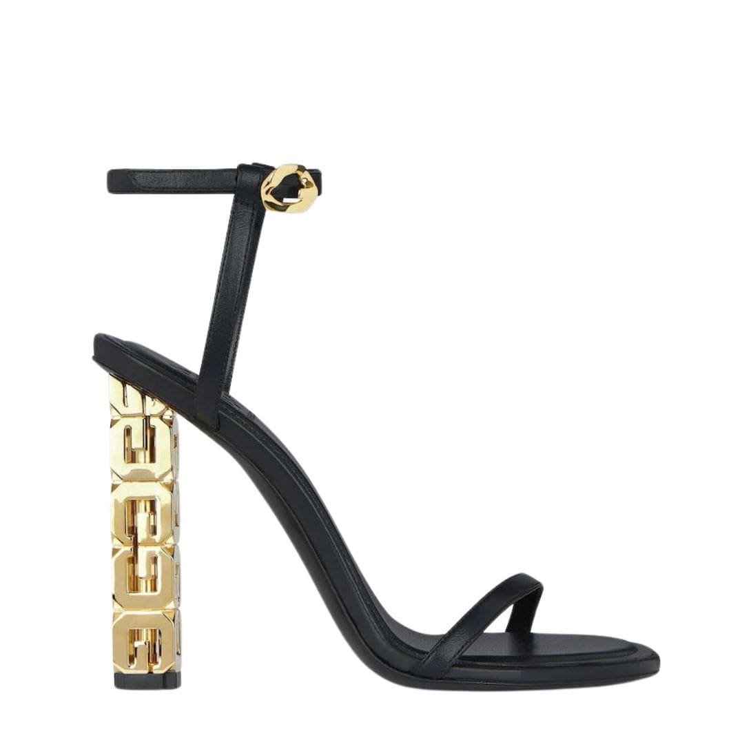 GIVENCHY G CUBE SANDALS IN LEATHER - Image 3