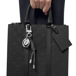 LOUIS VUITTON LEATHER ROPE KEY HOLDER