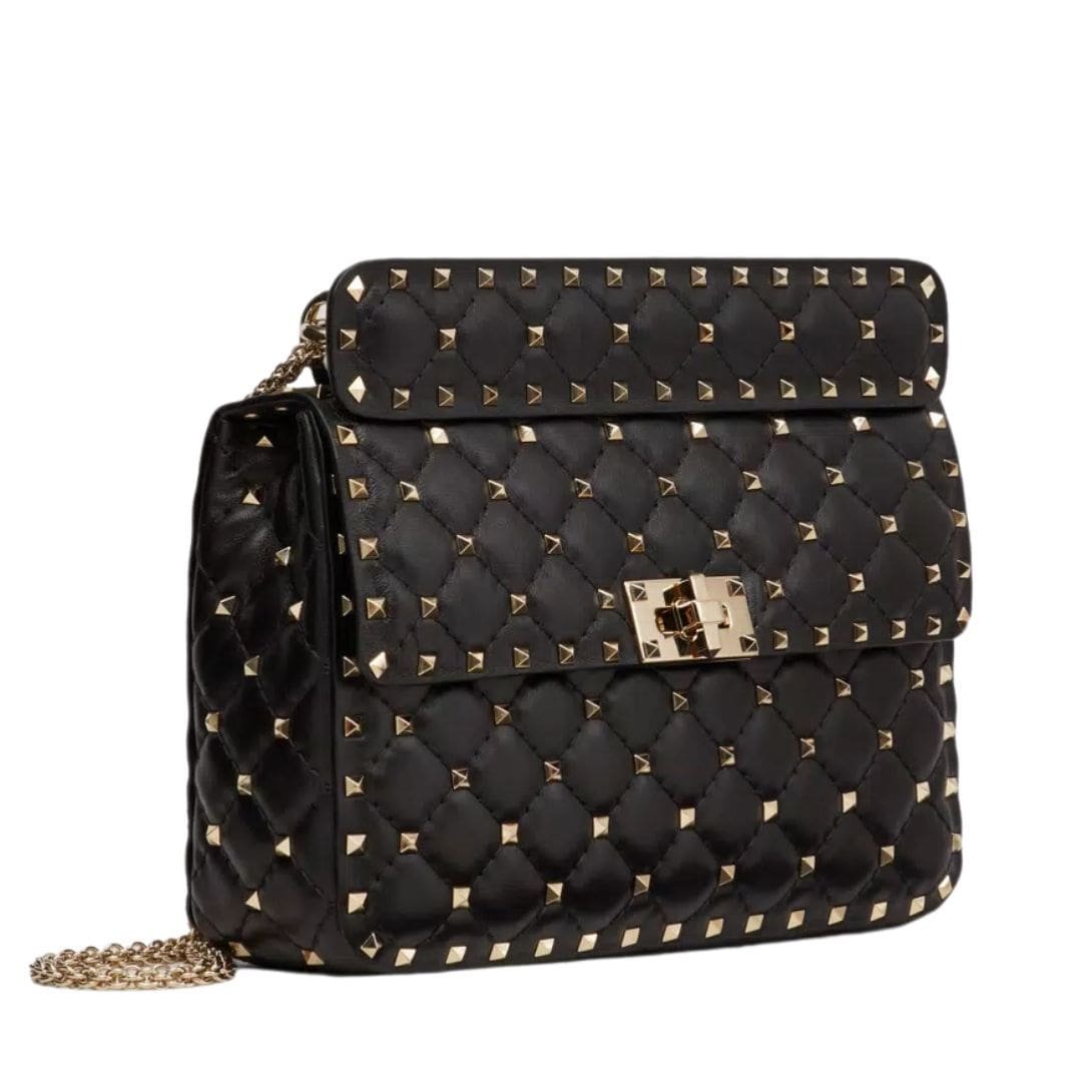 VALENTINO GARAVANI MEDIUM NAPPA ROCKSTUD SPIKE BAG - Image 9