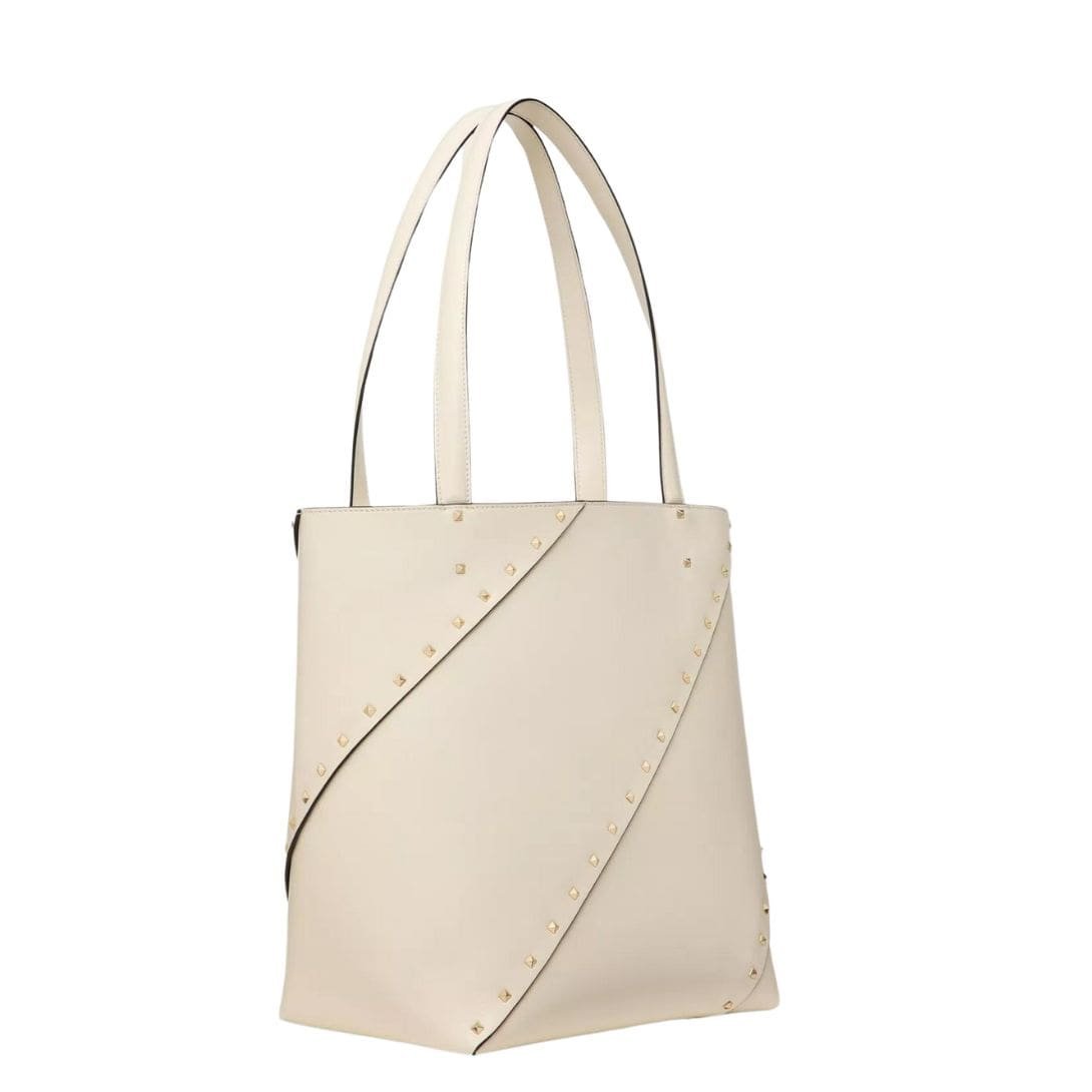 VALENTINO GARAVANI ROCKSTUD WISPY SHOPPING BAG IN CALFSKIN - Image 4