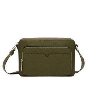 VALEXTRA V-LINE REPORTER BAG