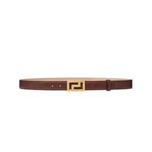 VERSACE GRECA LEATHER BELT 3 CM