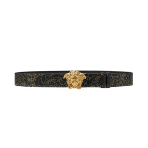 VERSACE LA MEDUSA BAROCCO REVERSIBLE BELT 4 cm