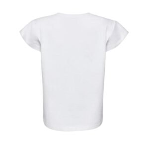 MAGDA BUTRYM T SHIRT WITH PADDED SHOULDERS