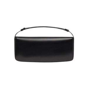 COURREGES SLEEK LEATHER BAGUETTE BAG