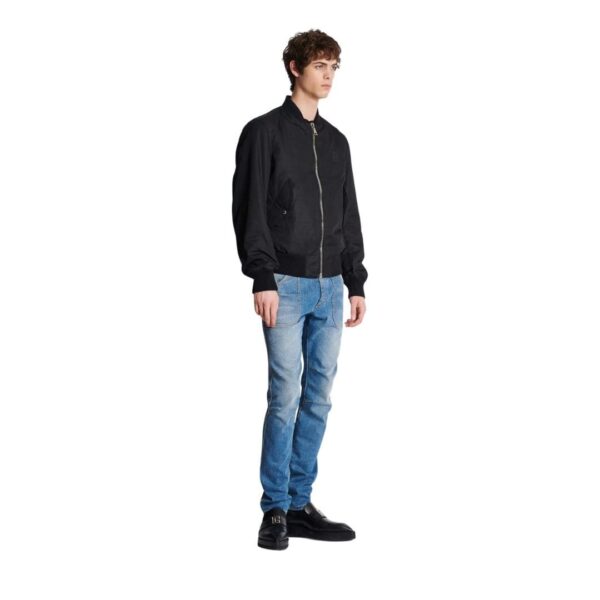 BALMAIN PB NYLON BOMBER JACKET - Image 8