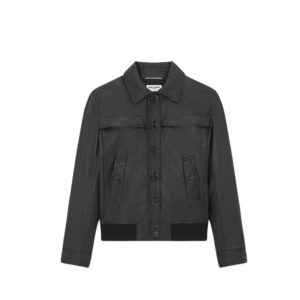 SAINT LAURENT JACKET IN SMOOTH LAMBSKIN