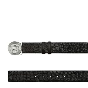 VERSACE MEDUSA HERITAGE LEATHER BELT 3 CM