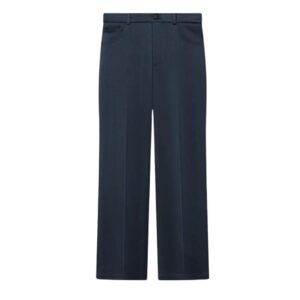 NANUSHKA MACEN SATIN PANTS NAVY