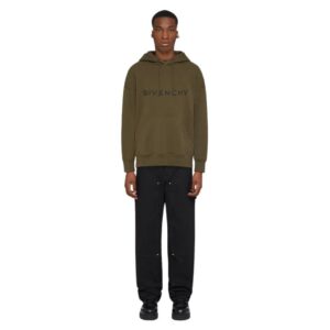 GIVENCHY ARCHETYPE SLIM FIT HOODIE IN FLEECE