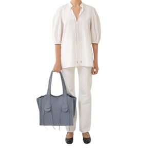 CHLOE MEDIUM MONY TOTE BAG STORM BLUE