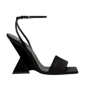 THE ATTICO ”CHEOPE” BLACK SANDAL