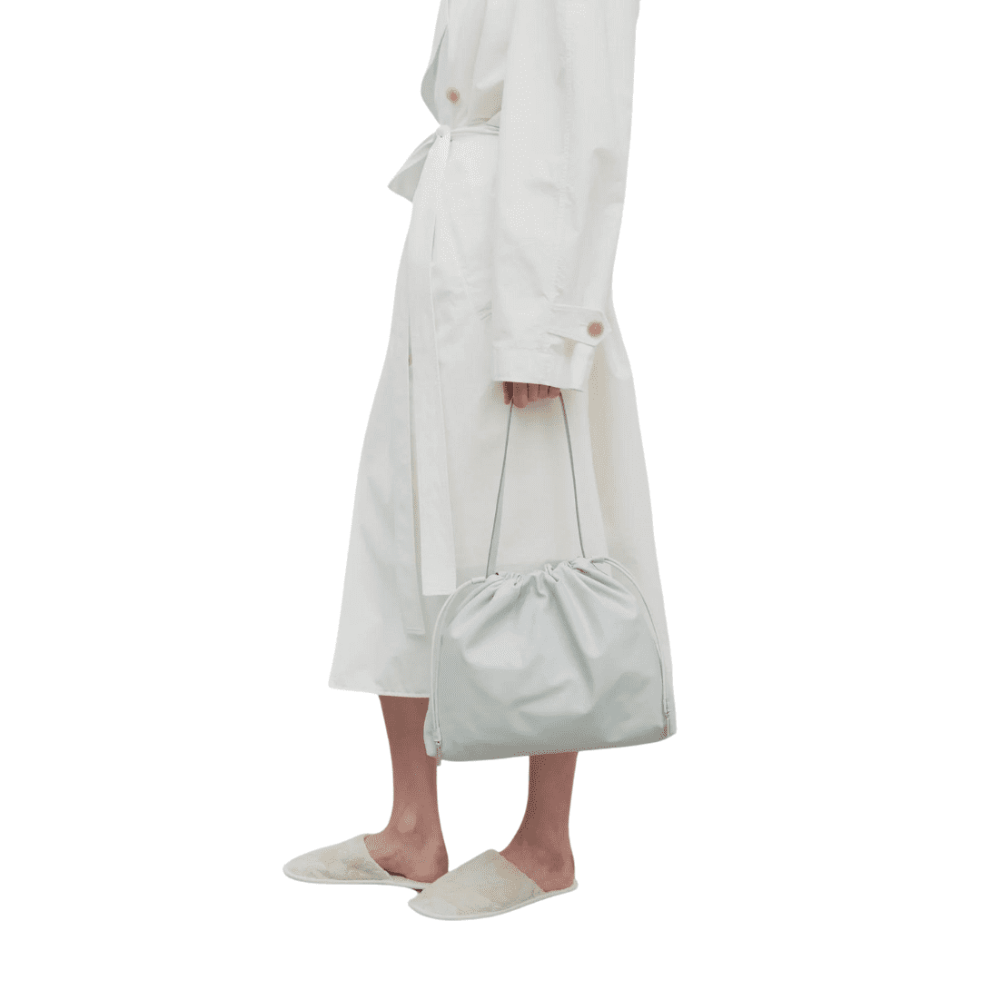 THE ROW ANGY SHOULDER BAG IN LEATHER - Image 3