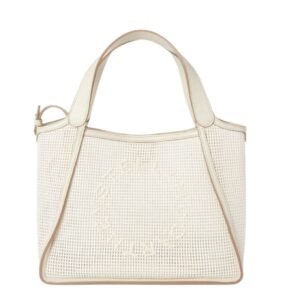 STELLA MCCARTNEY LOGO TOP HANDLE CROSSBODY BAG