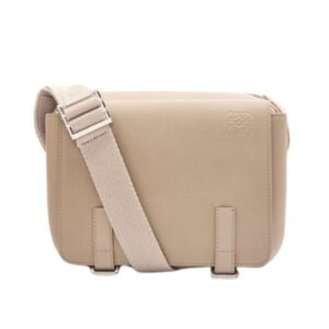 LOEWE XS MILITARY MESSENGER BAG IN SOFT GRAINED CALFSKIN