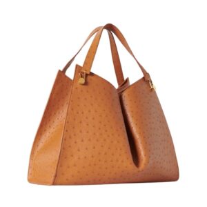 THE ROW ALEXIA BAG IN OSTRICH