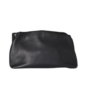 THE ROW BOURSE CLUTCH BAG IN LEATHER