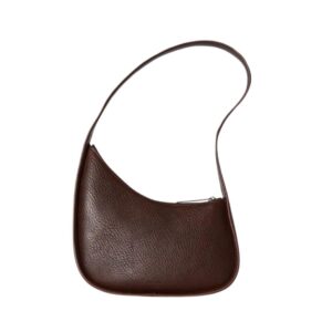 THE ROW HALF MOON BAG IN LEATHER