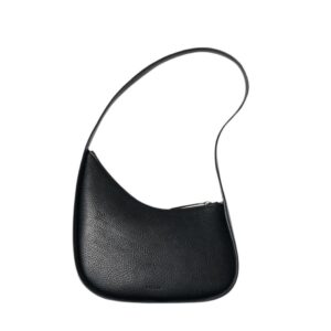 THE ROW HALF MOON BAG IN LEATHER