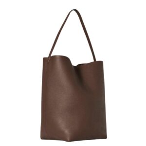 THE ROW LARGE NS PARK TOTE BAG IN LEATHER