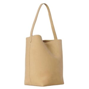 THE ROW LARGE NS PARK TOTE BAG IN NUBUCK