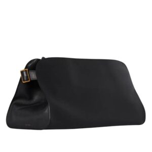 THE ROW MARGAUX EW CLUTCH IN LEATHER