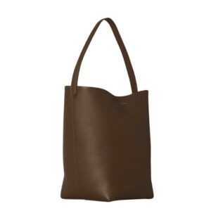 THE ROW MEDIUM NS PARK TOTE BAG IN LEATHER