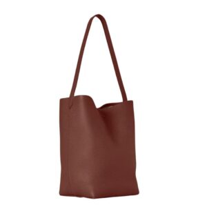 THE ROW MEDIUM NS PARK TOTE BAG IN LEATHER