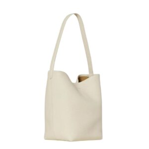 THE ROW MEDIUM NS PARK TOTE BAG IN LEATHER