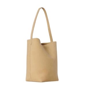 THE ROW MEDIUM NS PARK TOTE BAG IN NUBUCK