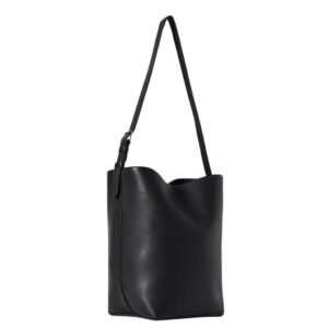 THE ROW MEDIUM NS SHOULDER BAG IN LEATHER