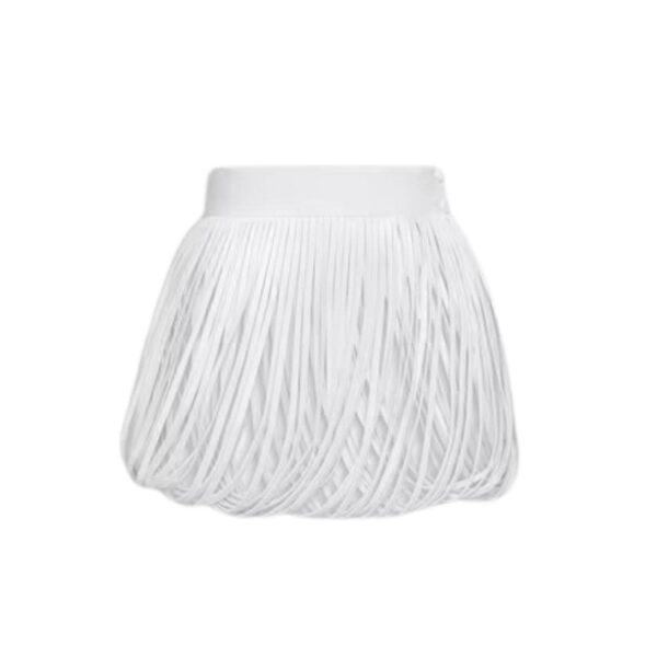 ALAIA FRINGED LEATHER BELT