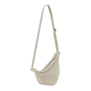 THE ROW SMALL SLOUCHY BANANA BAG IN LEATHER