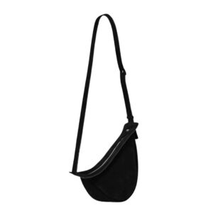 THE ROW SMALL SLOUCHY BANANA BAG IN SUEDE